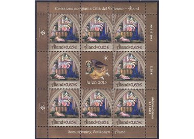 ALAND 2013 Christmas m/s MNH**