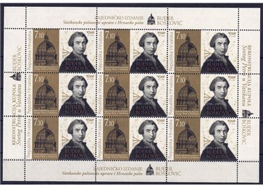 CROATIA 2011 Rugjer Josip Boskovic m/s MNH**