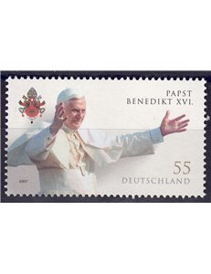 GERMANY BRD 2007 Pope Benedict XVI MNH**