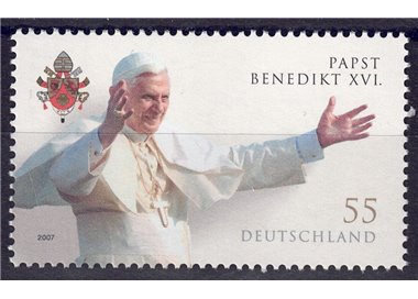 GERMANY BRD 2007 Pope Benedict XVI MNH**