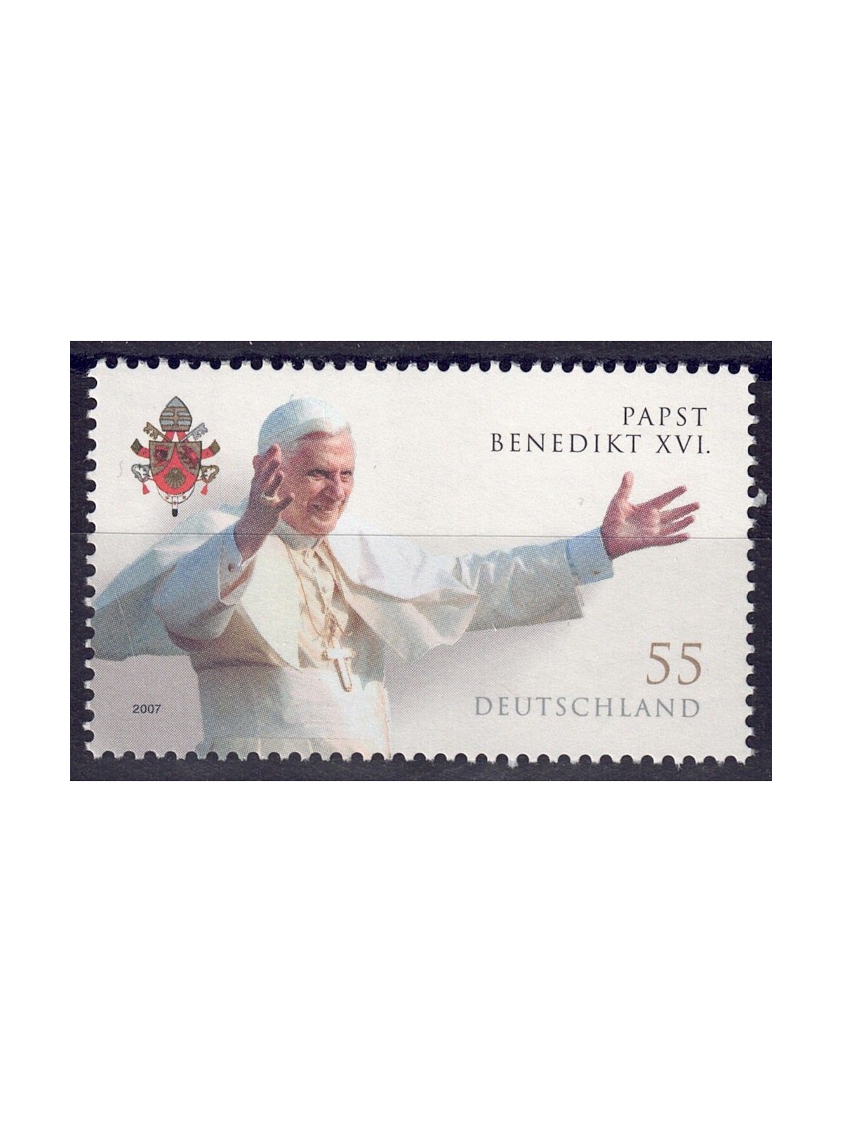 GERMANY BRD 2007 Pope Benedict XVI MNH**