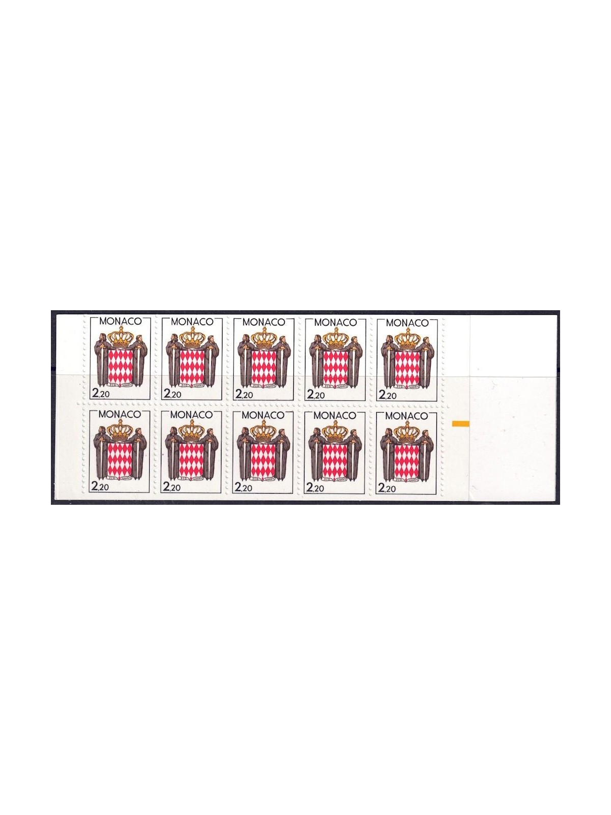MONACO 1987 Stemma stilizzato LB MNH**