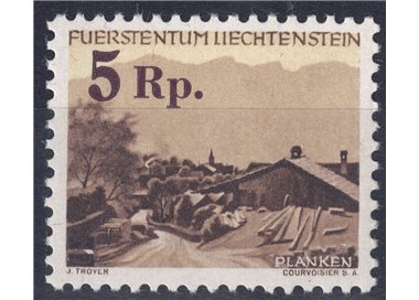 LIECHTENSTEIN 1949 Views (overprinted) MNH**
