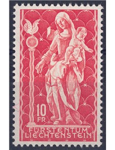 LIECHTENSTEIN 1965 Madonna lignea del 700 MNH**