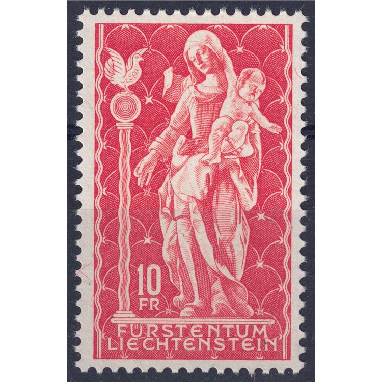 LIECHTENSTEIN 1965 Madonna lignea del 700 MNH**