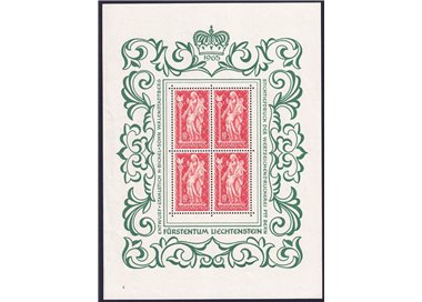 LIECHTENSTEIN 1965 Madonna lignea del 700 MF MNH**