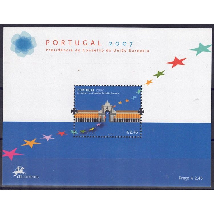 PORTUGAL 2007 Presidency of the European Union s/s MNH**