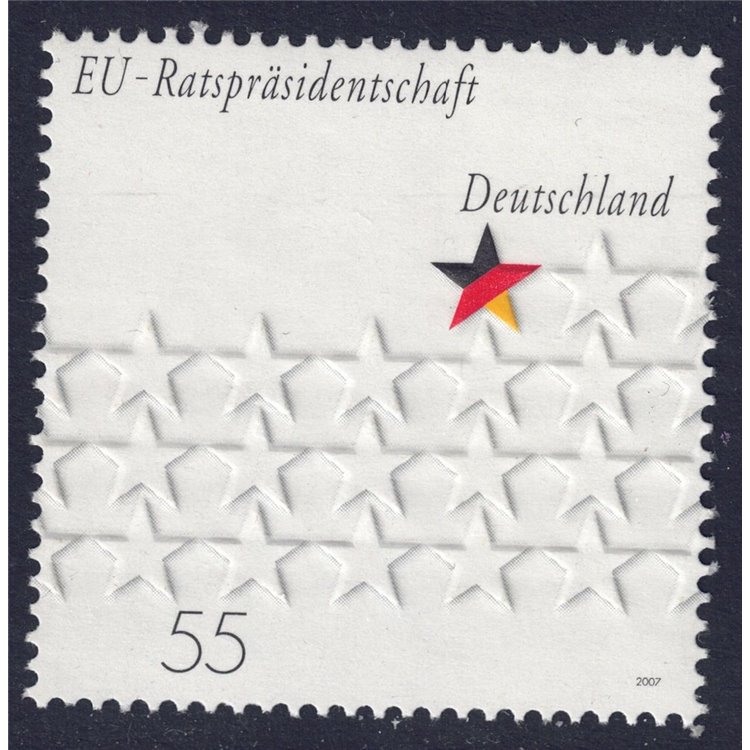 GERMANY BRD 2007 Presidency of the European Union MNH**