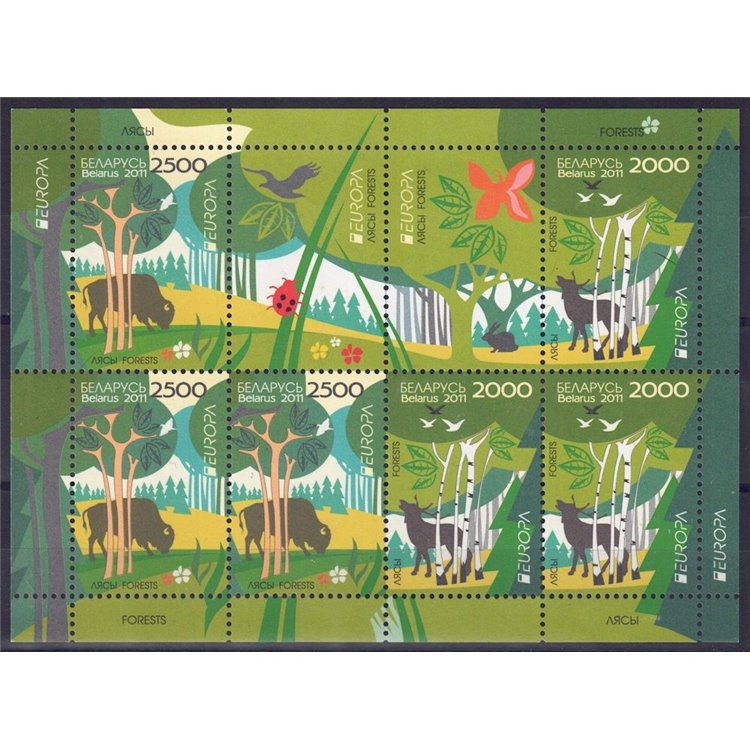 BELARUS 2011 Europe m/s MNH**