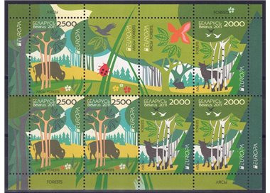 BELARUS 2011 Europe m/s MNH**