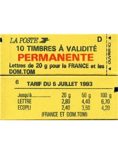 FRANCIA 1993 Marianna del Bicentenario (2806-C1) LB MNH**