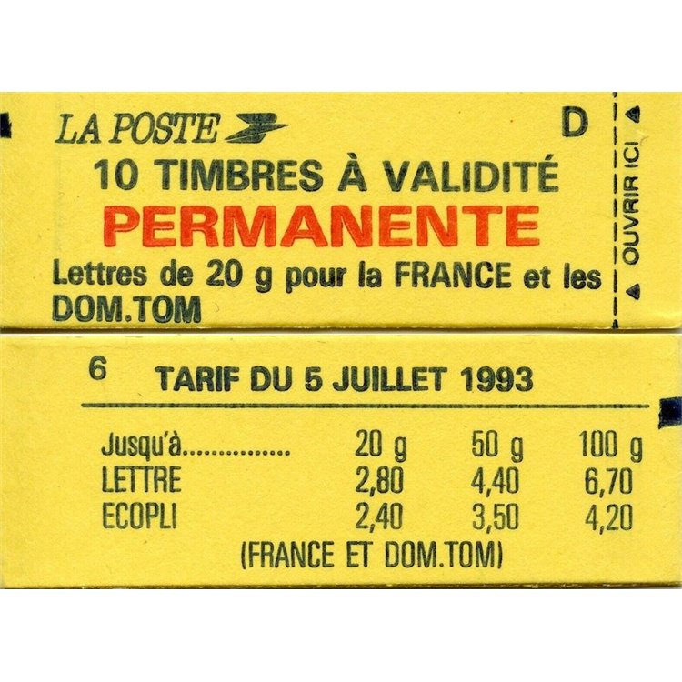FRANCE 1993 Marianne of the Bicentenary (2806-C1) booklet MNH**