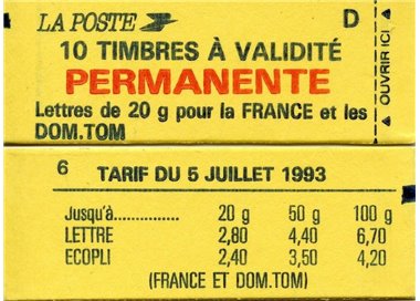 FRANCIA 1993 Marianna del Bicentenario (2806-C1) LB MNH**