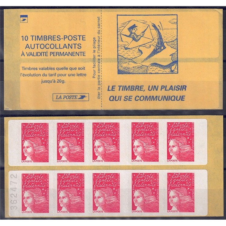 FRANCE 1997 Marianne of 14 July (3085a-C3) booklet MNH**