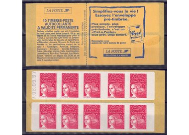 FRANCE 1997 Marianne of 14 July (3085a-C1) booklet MNH**