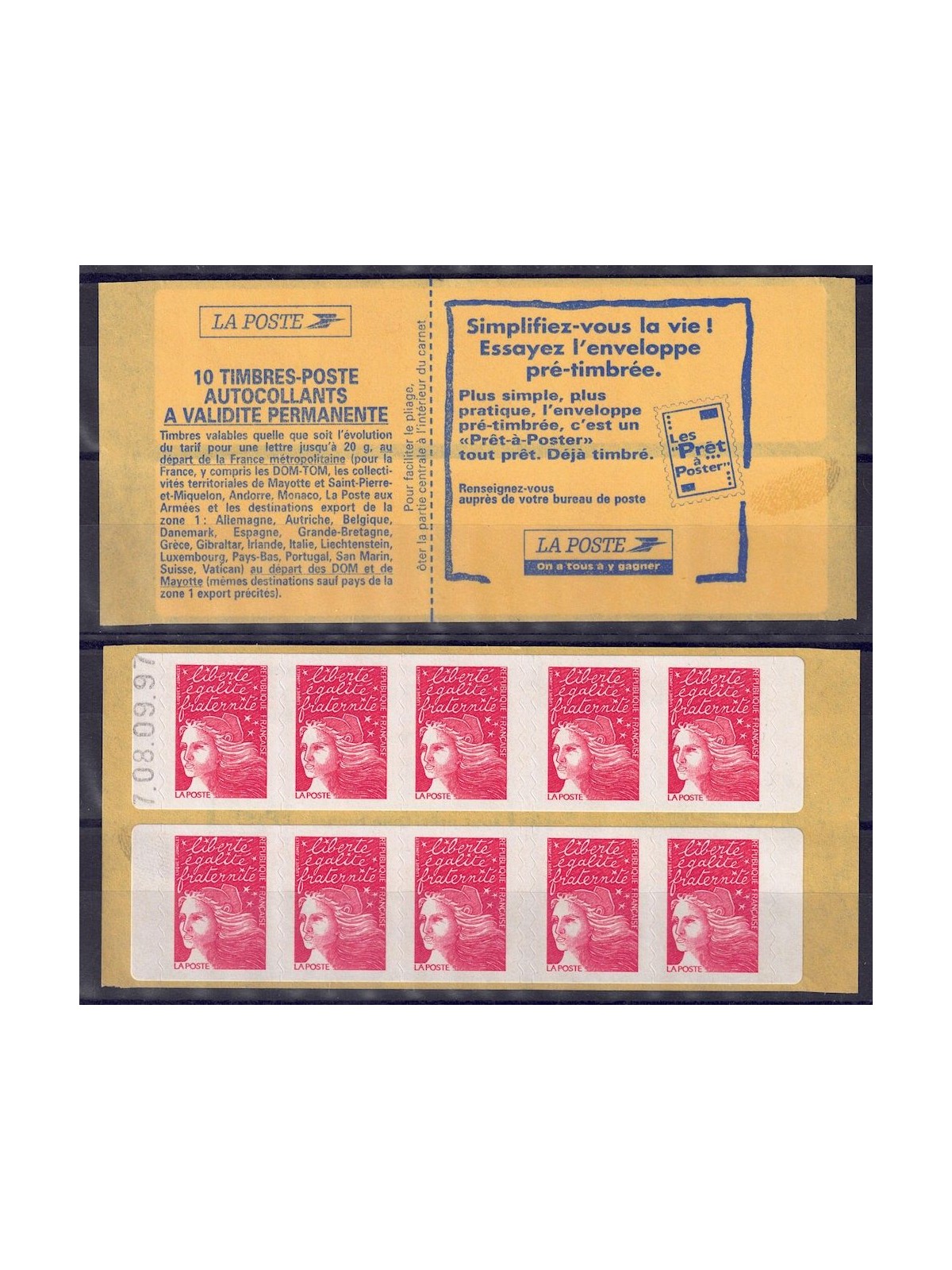 FRANCIA 1997 Marianna del 14 Luglio (3085a-C1) LB MNH**