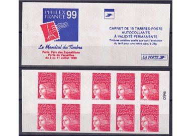 FRANCE 1997 Marianne of 14 July (3085-C4) booklet MNH**