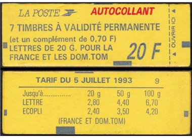 FRANCE 1993 Marianne Bicentenary (C1503) booklet MNH**