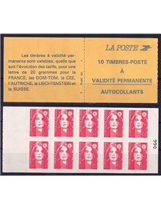 FRANCE 1994 Marianne of the Bicentenary (2874-C1) booklet MNH**