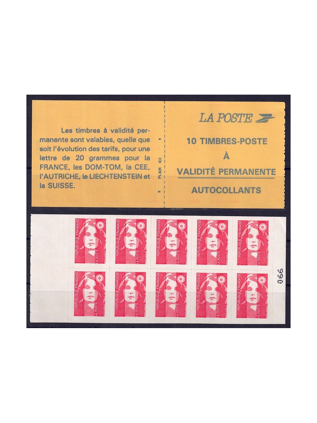 FRANCIA 1994 Marianna del Bicentenario (2874-C1) LB MNH**