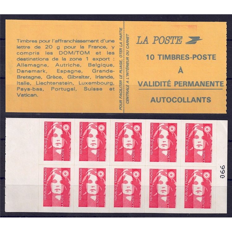 FRANCE 1994 Marianne of the Bicentenary (2874-C3) booklet MNH**