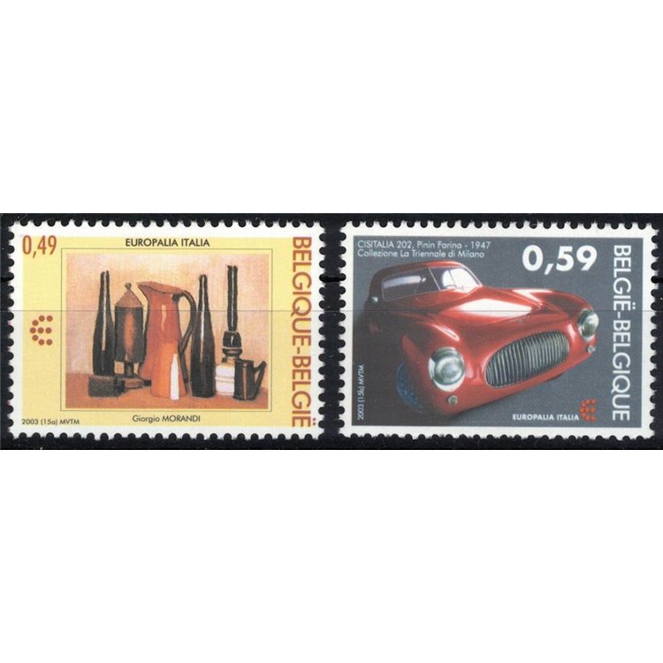BELGIO 2003 Europalia 2v MNH**