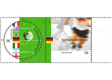 GERMANY BRD 2002 Football World Cup 2v MNH**