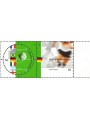 GERMANIA BRD 2002 Campionato del mondo di calcio 2v MNH**