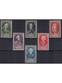FRANCIA 1949 Celebrità del XVIII secolo 6v MNH**