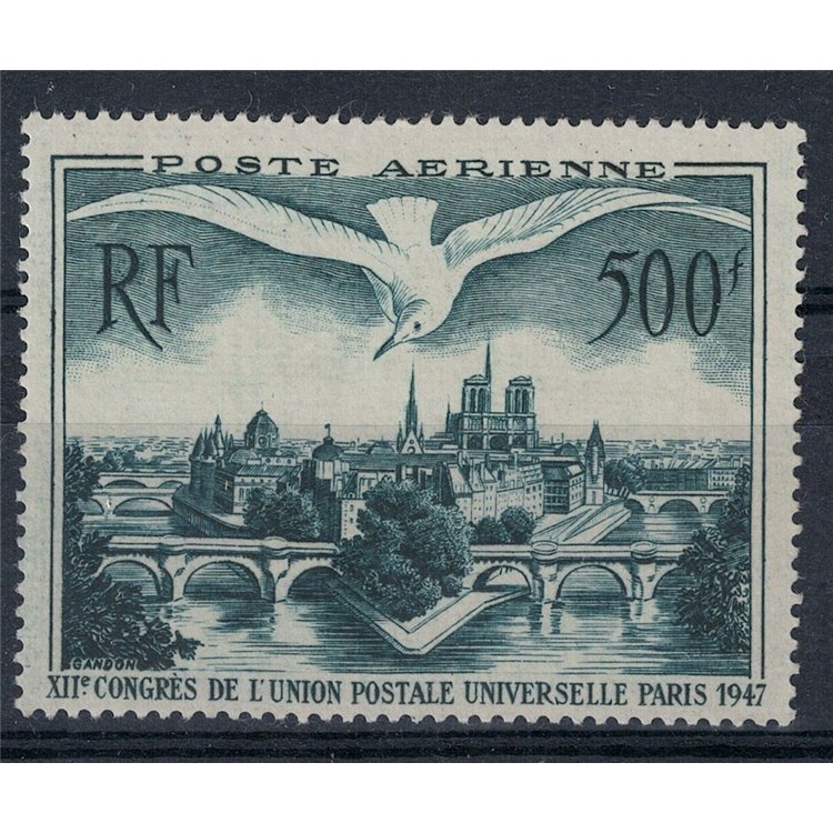 FRANCIA 1947 Posta aerea (Veduta di Parigi) MNH**