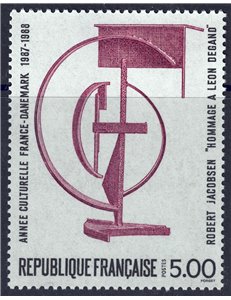 FRANCE 1988 Art (Robert Jacobsen, Sculpture) MNH**