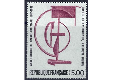 FRANCIA 1988 Arte (Robert Jacobsen, Scultura) MNH**