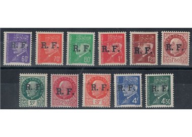 FRANCE 1944 Liberation Stamps (PONS) 11v MH*