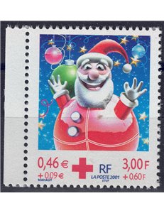 FRANCE 2001 Pro Red Cross (from booklet) MNH**