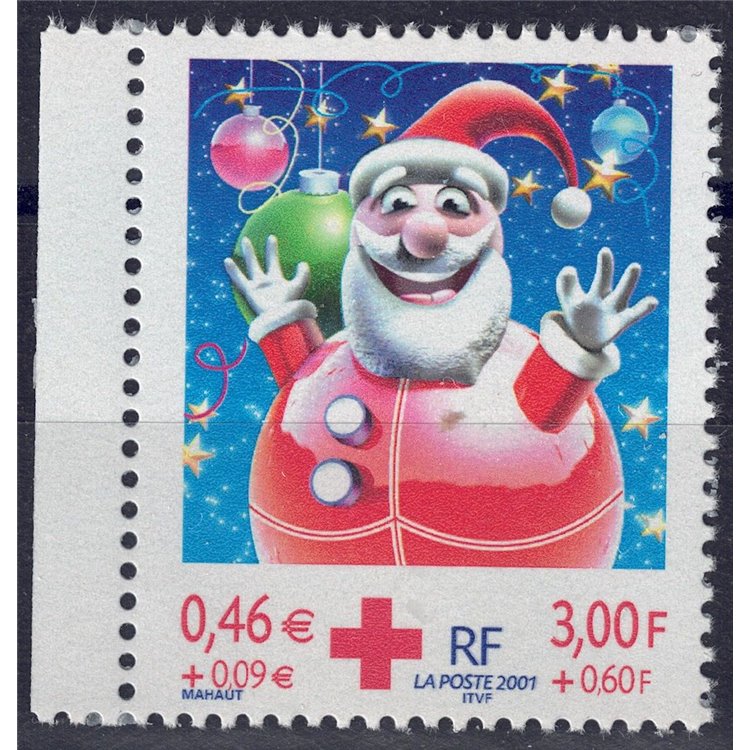 FRANCIA 2001 Pro Croce Rossa da LB MNH**