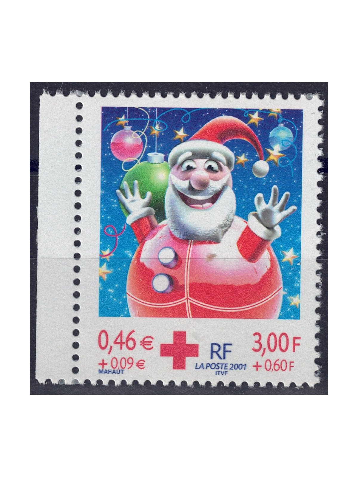 FRANCE 2001 Pro Red Cross (from booklet) MNH**
