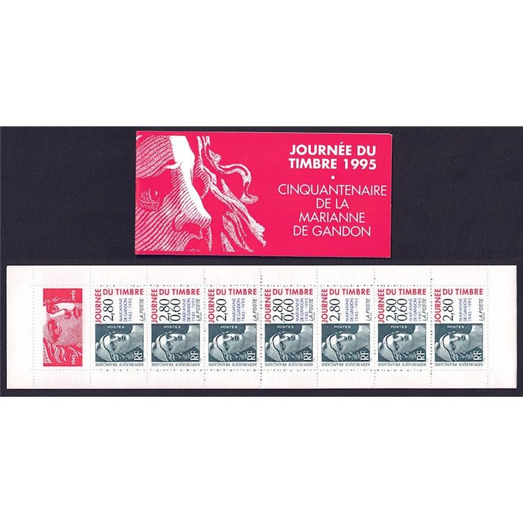 FRANCE 1995 Stamp Day booklet MNH**