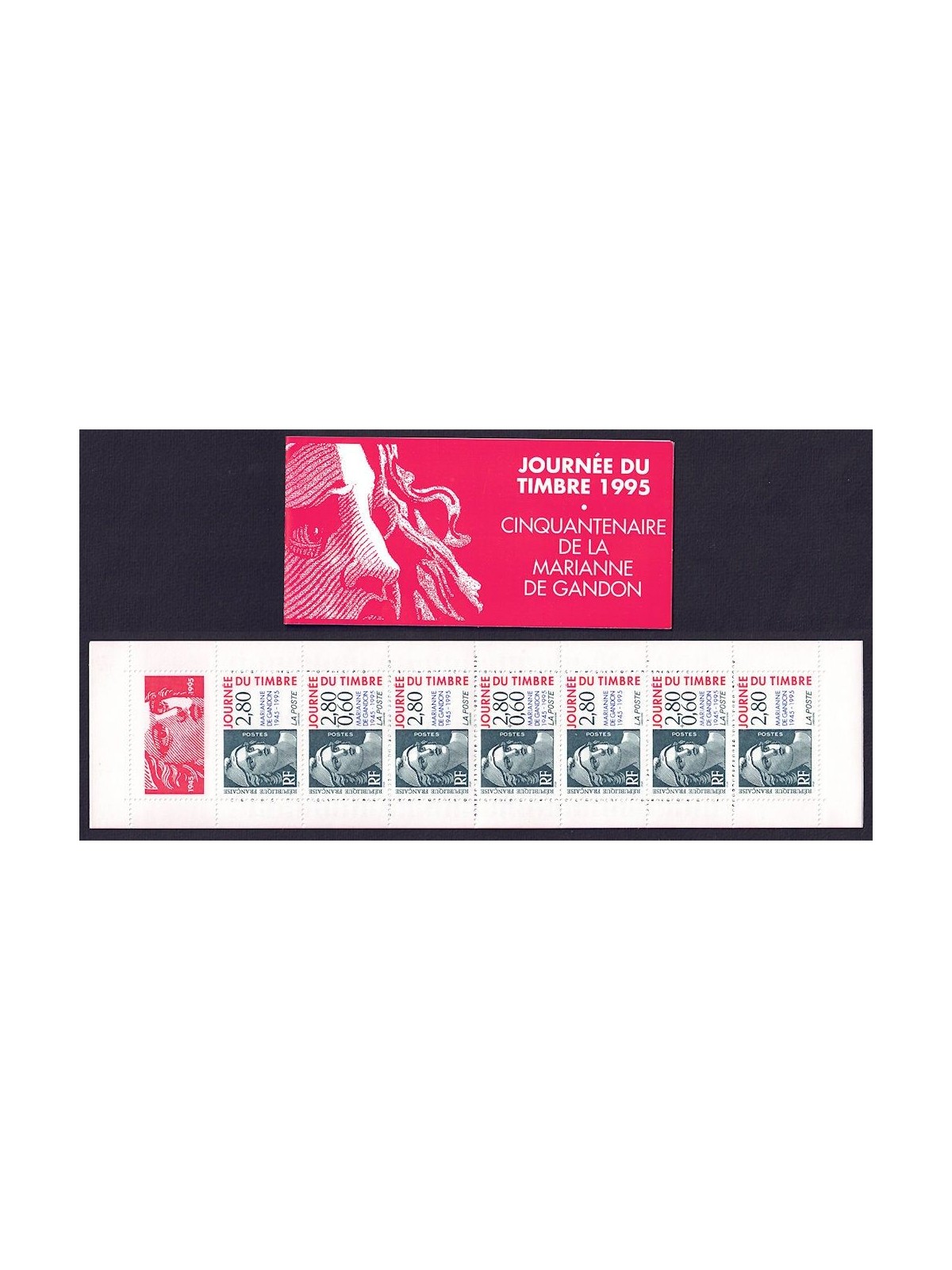 FRANCE 1995 Stamp Day booklet MNH**