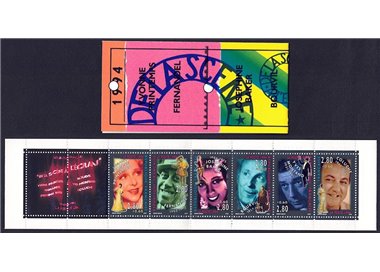 FRANCE 1994 French Actors booklet MNH**