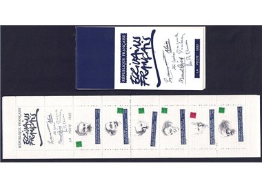 FRANCE 1993 French writers booklet MNH**