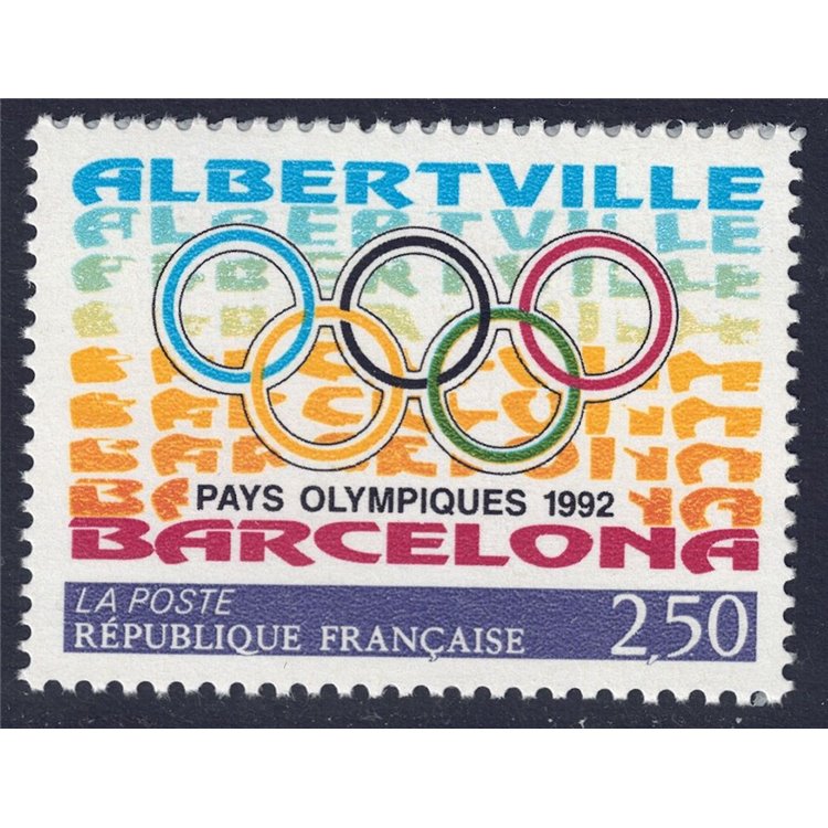 FRANCE 1992 Olympic Countries (Albertville and Barcelona) MNH**