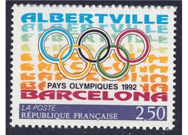 FRANCE 1992 Olympic Countries (Albertville and Barcelona) MNH**