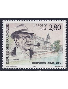 FRANCE 1994 Georges Simenon MNH**