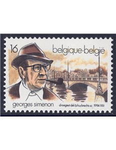 BELGIO 1994 Georges Simenon MNH**