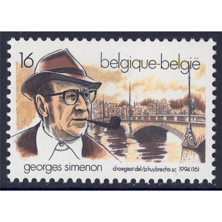 BELGIUM 1994 Georges Simenon MNH**