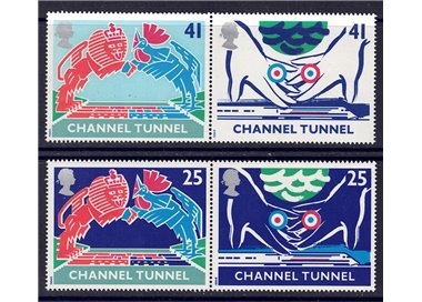 GREAT BRITAIN 1994 English Channel 4v MNH**