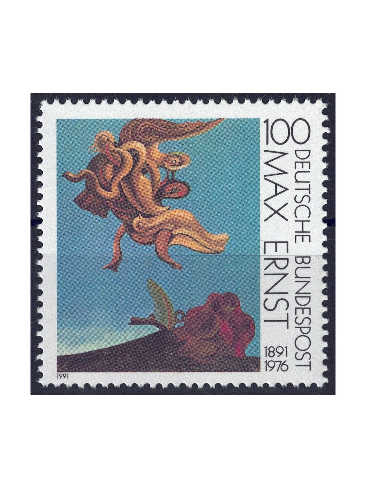 GERMANIA BRD 1991 Max Ernst MNH**