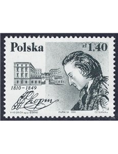 POLAND 1999 Fryderyk Chopin MNH**