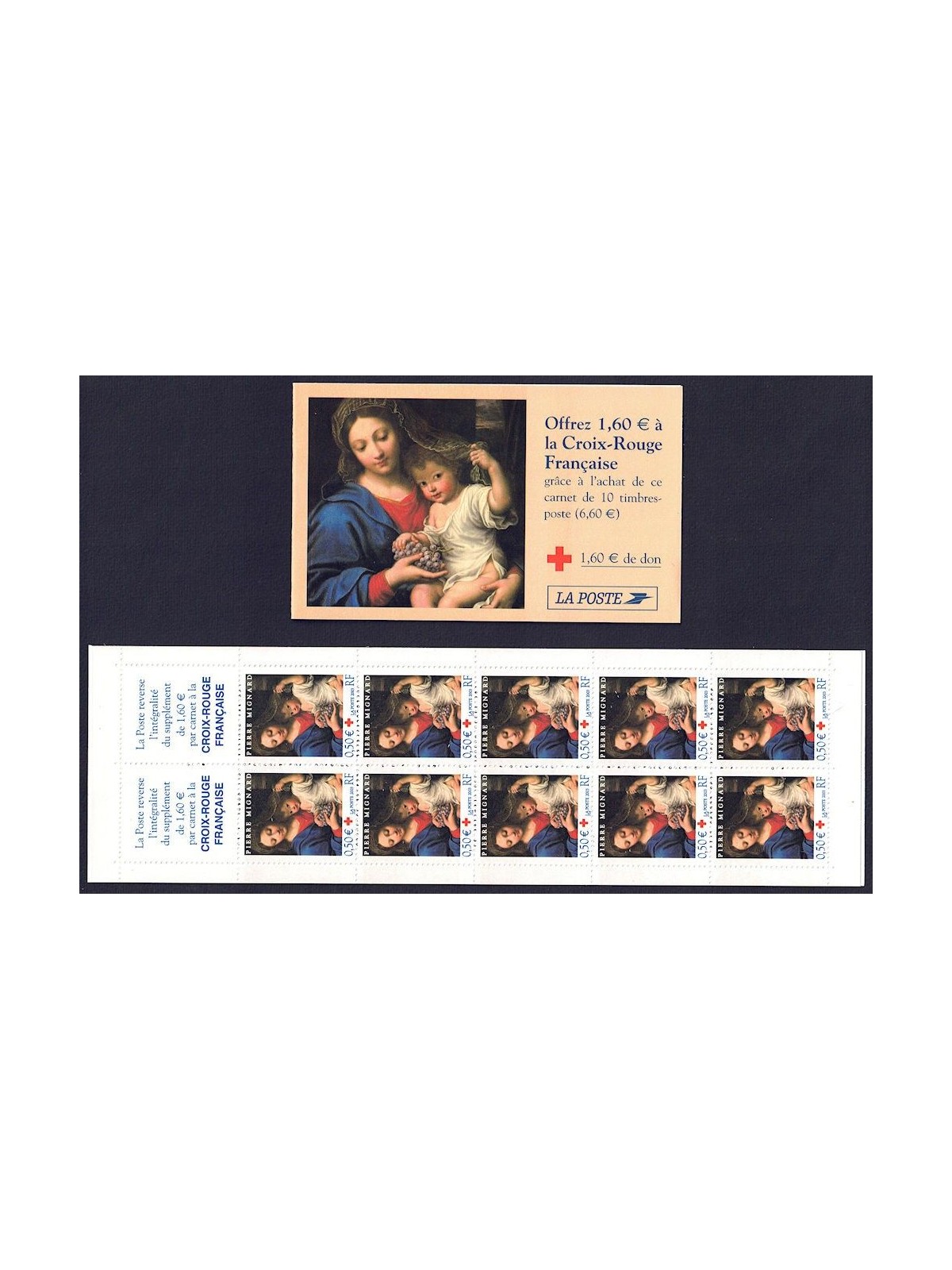 FRANCE 2003 Pro Red Cross booklet MNH**