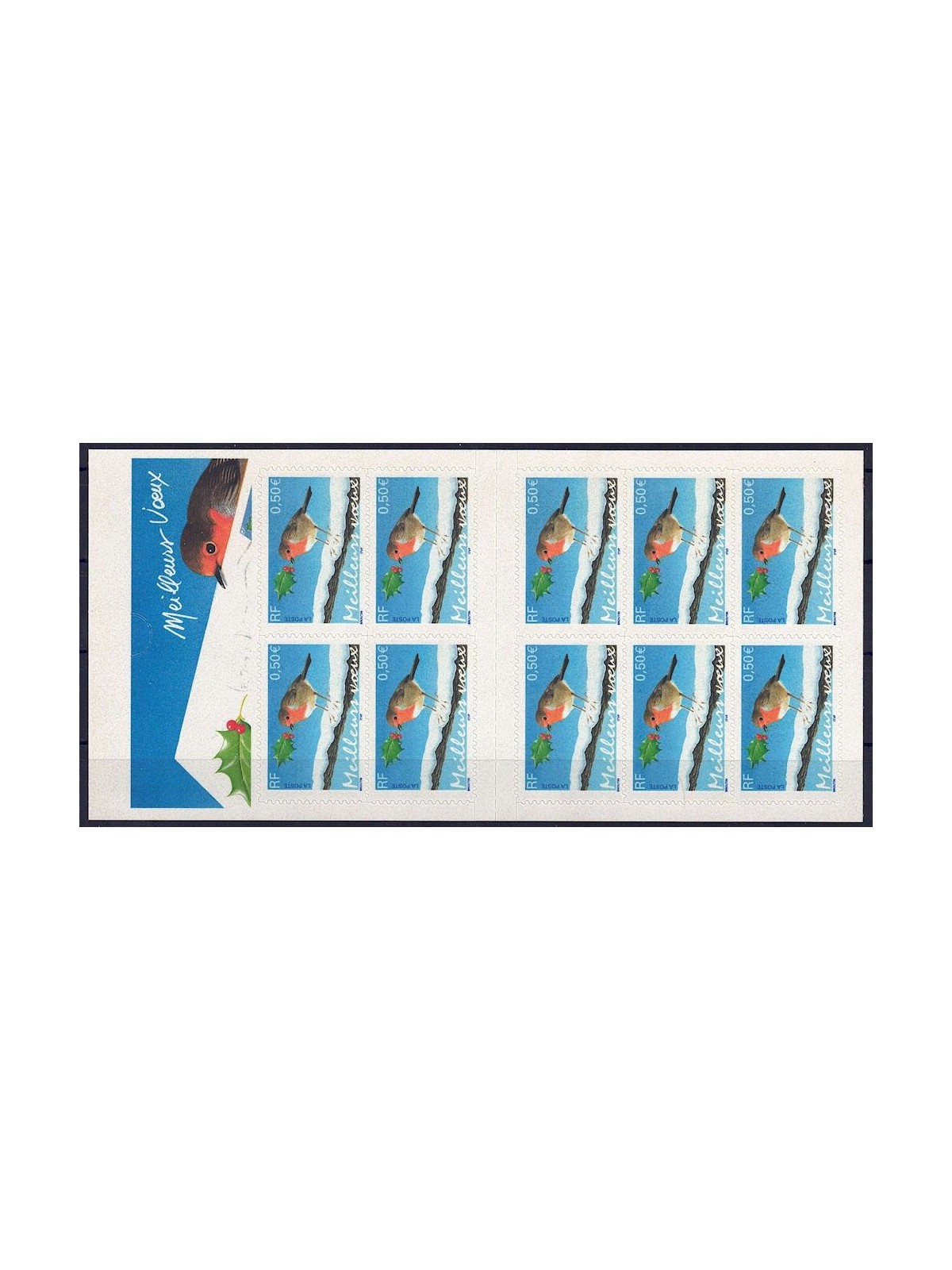 FRANCE 2003 New Year's Greetings booklet MNH**